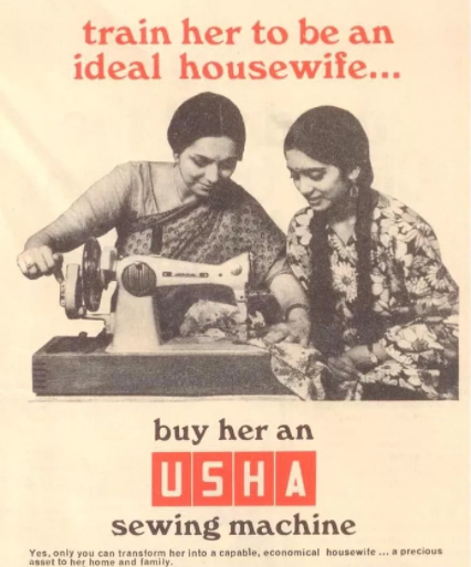 Usha Machine Printed Article